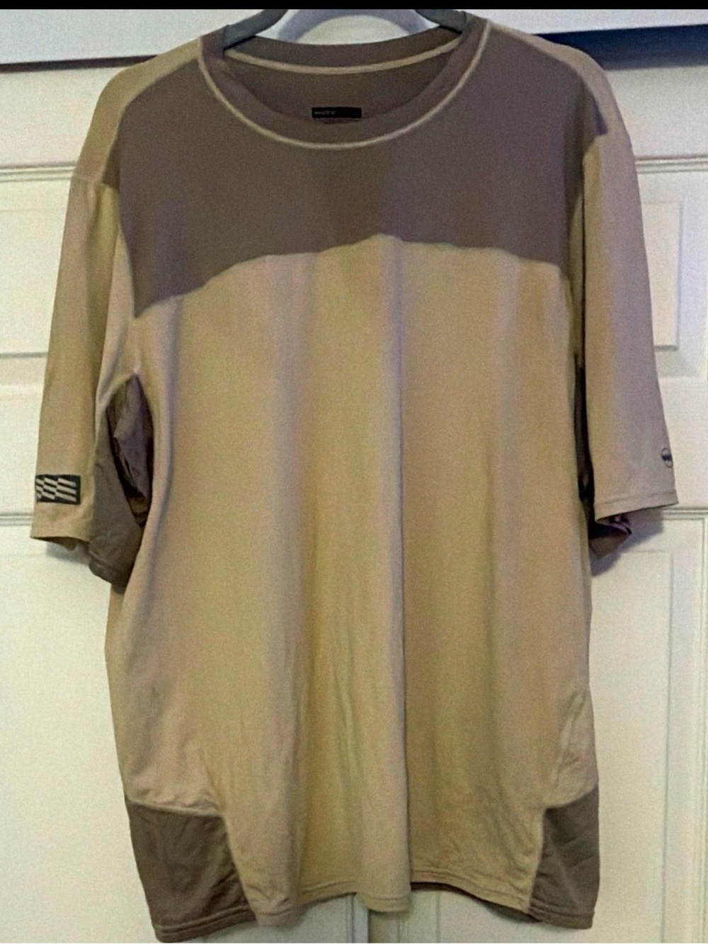 Janji Men's Activewear Colorblock Crew Neck Lightweight Running T-Shirt XL